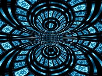 Blue And Black Abstract Wallpaper