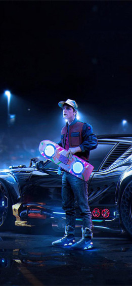 Best Back To The Future iPhone HD Wallpaper
