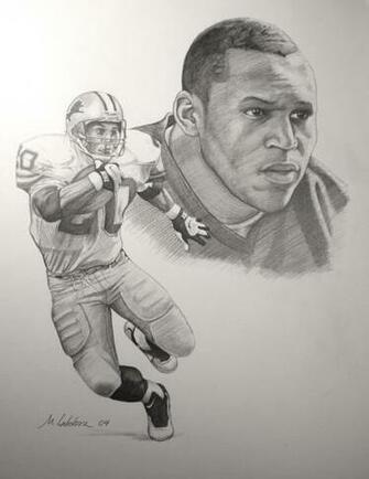 Barry Sanders Nfl Superstar Wallpaper Picture