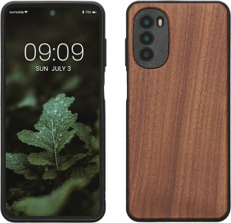 Amazon Kwmobile Real Wood Case Compatible With Motorola Moto