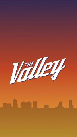 The Valley Phoenix Basketball City Premium T Shirt By Sportsign