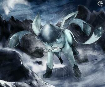 Glaceon With Bright Powder By Jjao