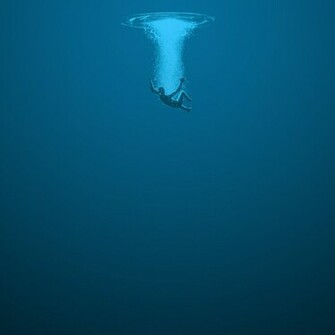 Blue Water iPad Wallpaper