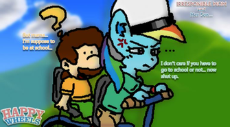 Happy Wheels Cosplay Irresponsible Mom And Son By Icepony64 On