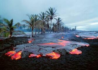 Kamoamoa Volcano Beach Hawaii Wallpaper Hindi Motivational Quotes