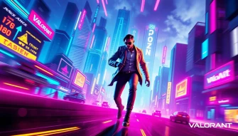 Valorant Neon Wallpaper