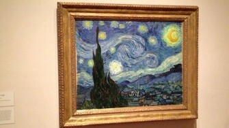 Starry Night Over The Rhone Wallpaper High Definition