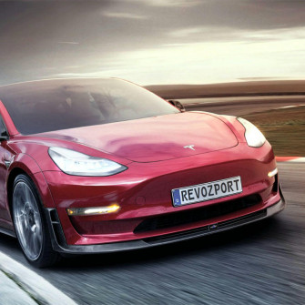 Tesla Model Gets Snarlier With New Revozport 3r Kit Cnet