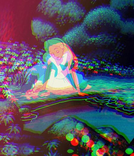 Gif Trippy Movie Awesome Aliceinwonderland Animate Bl00dless Vein