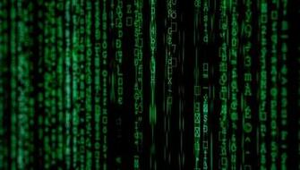 Wallpaper Code Byte Digits Green Playstation