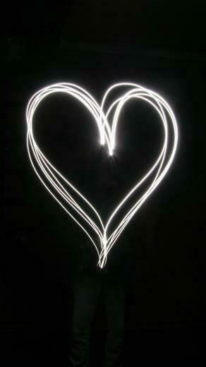 Light Heart Wallpaper iPhone Android Desktop Background