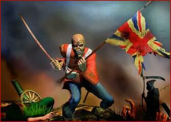 Iron Maiden The Trooper Wallpaper Zone