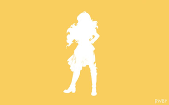 Rwby Silhouette Wallpaper Yang By Mattpc