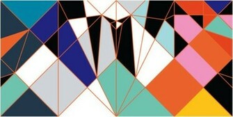 Edgy Geometric Print Cuts Through The Clutter