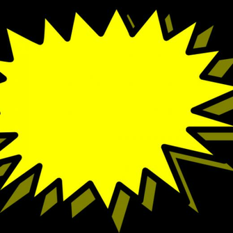 Pow Clipart Explosion Blank Clip Art At Clker Vector
