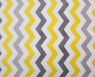 Grey Chevron Multi Yellow