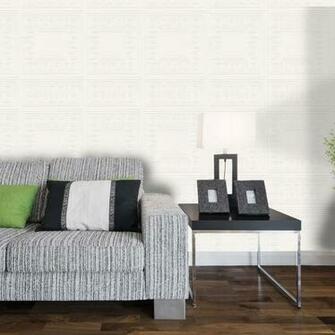 By Brand Belgravia Richmond Whites Paintable Greek Key Wallpaper