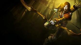 Ashe League Of Legends Wallpaper Desktop