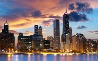 Usa Illinois Skyscrapers HD Wallpaper