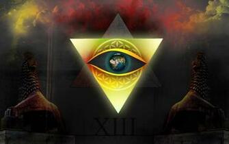 Illuminati Triangle Wallpaper Tri