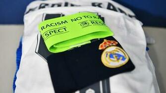 A Close Up Of Sergio Ramos S Real Madrid Captain Armband