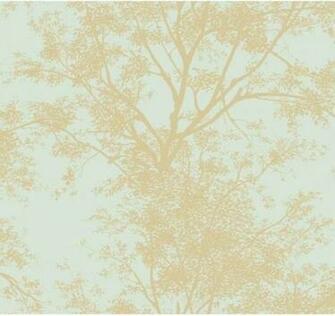 Book Tree Silhouette Wallpaper Double Roll Transitional