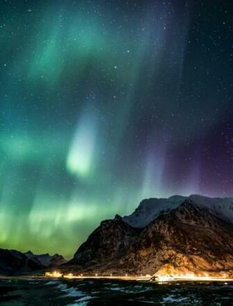 Viking Lights Aurora Over Norway Wallpaper For Microsoft Surface