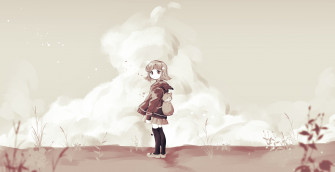 Little Girl Nanami Chiaki Video Game Danganronpa Wallpaper