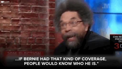 Animation Mic Politics Hillary Clinton Bernie Sanders