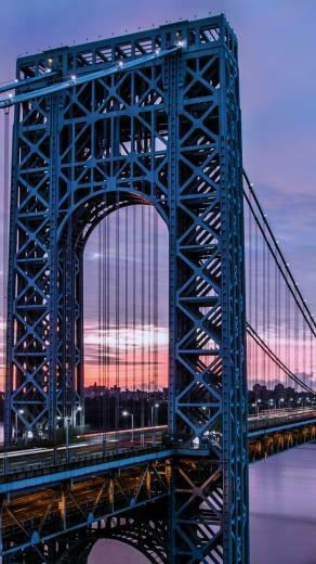 Man Made George Washington Bridge Wallpaper Id