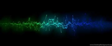 Green And Blue Waves Wallpaper Desktop Background
