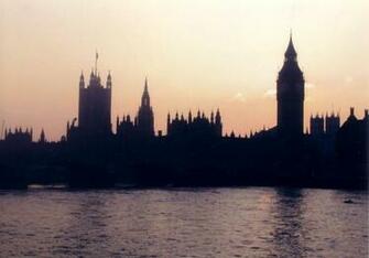 Skyline London Wallpaper Big Ben Houses