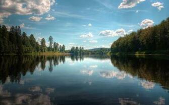 Nature Forest River Desktop Wallpaper Nr By Striker