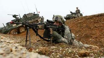 Wallpaper M249 Lmg Light Machine Gun Saw Mk Soldier U S