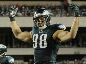 Eagles Linebacker Connor Barwin Clem Murray Staff Photographer