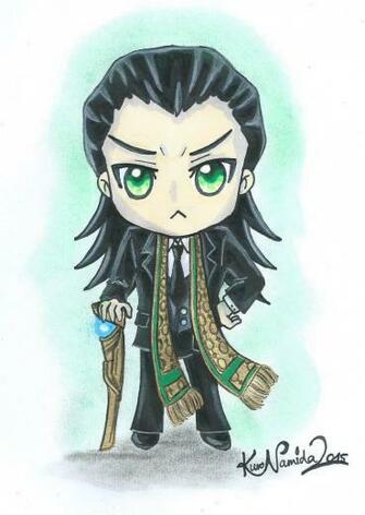 Fancy Chibi Loki By Kuro Namida