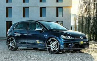 Volkswagen Golf R Wallpaper Tuning Blue
