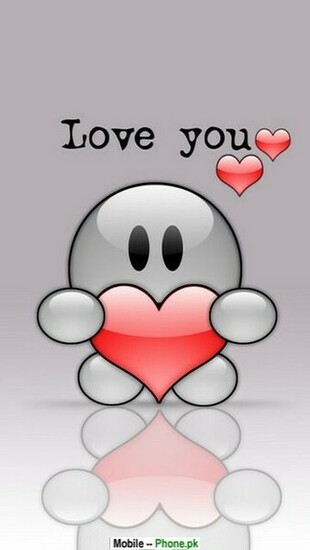 Cute Babies With Heart Mobile Wallpaper Details