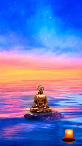 Meditation iPhone Wallpaper