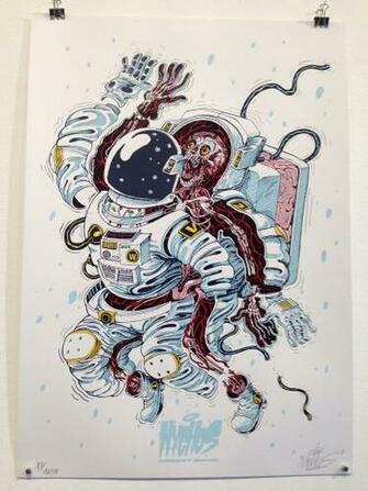 Nychos Astronaut Rabbit Eye Movementrabbit Movement