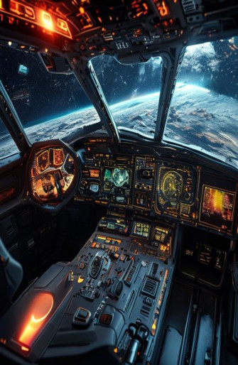 Millenium Falcon Cockpit Wallpaper