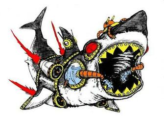 Air Jaws Now In Technicolor By Droidface