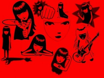 Emily The Strange Wallpaper Artwork Haatspraak Deviantart