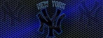 New York Yankees Logo Grid Wallpaper
