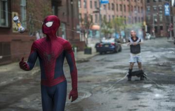 Wallpaper Spider Man Andrew Garfield Paul Giamatti The Amazing