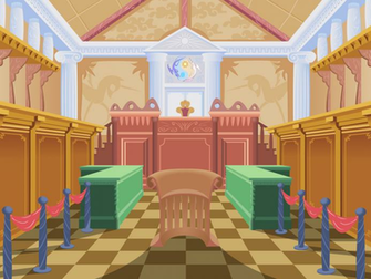 Mlp Fim Courtroom By Sigmavirus1 Deviantart