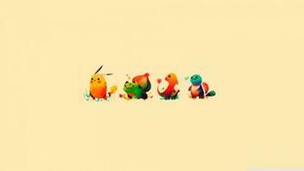 Pikachu Charmander Squirtle Wallpaper Wallpoper