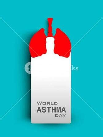World Asthma Day Background Royalty Stock Image