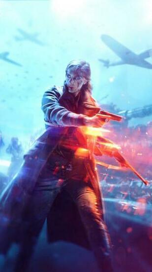 Battlefield V Female Fighter Pure 4k Ultra HD Mobile