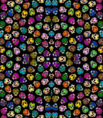 Pink Sugar Skull Wallpaper